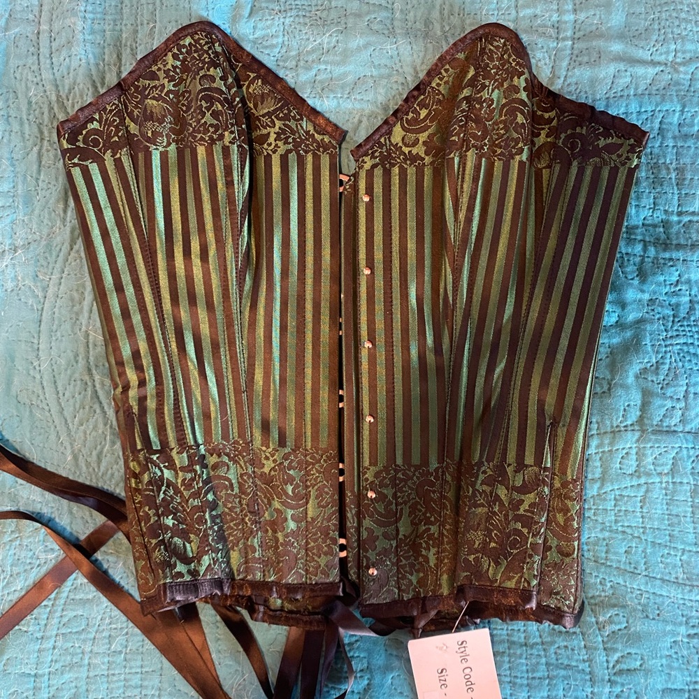 Steampunk corset NWT